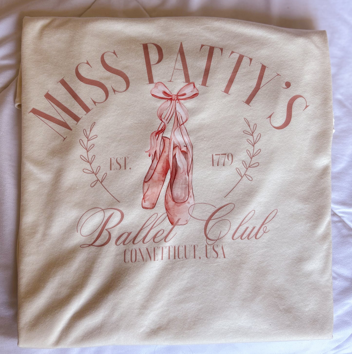 PREORDER Miss Patty’s Ballet crewneck